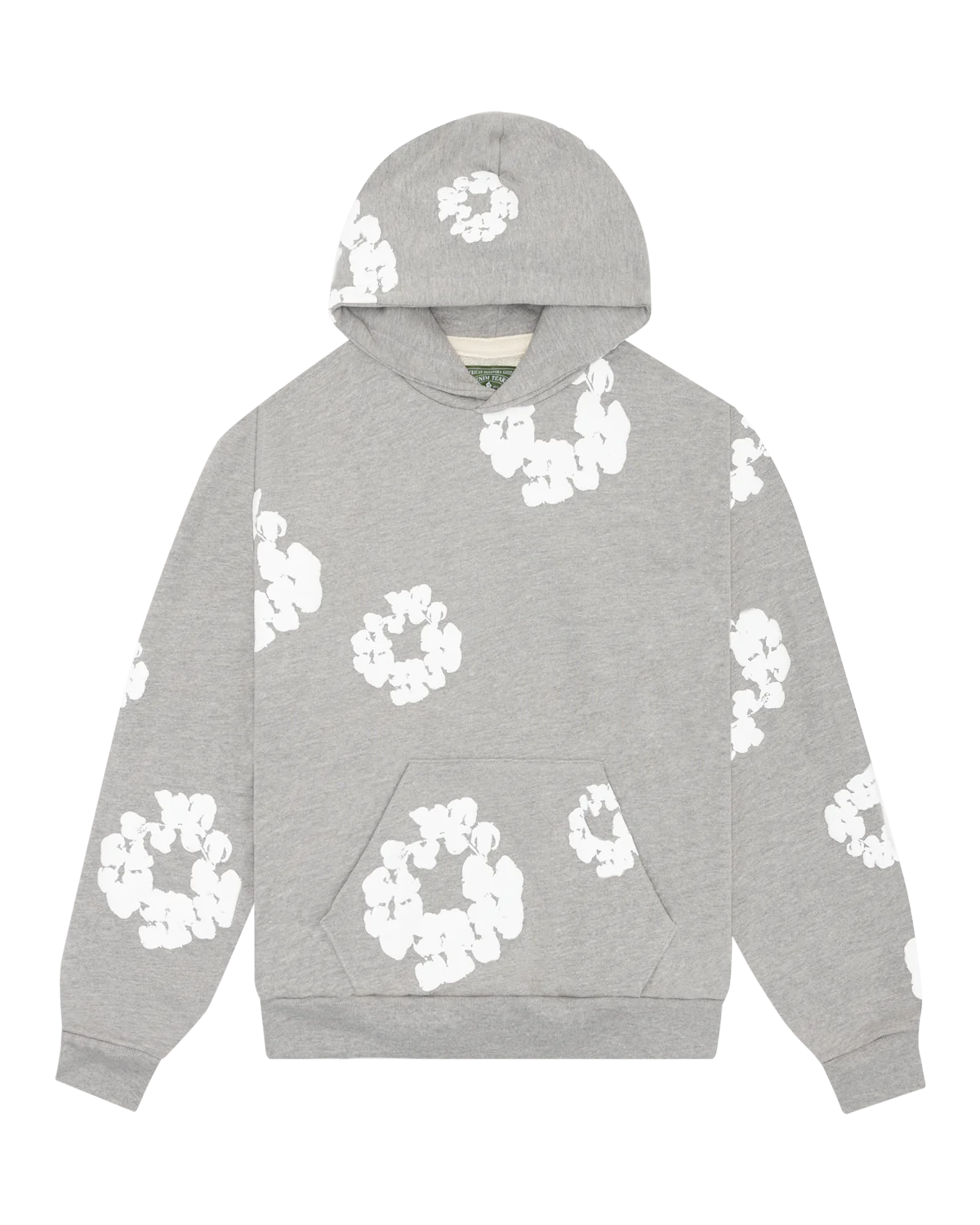 Olivia's Flowers Hoodie Grijs