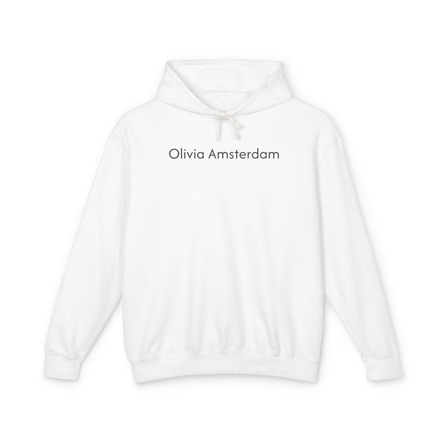 Olivia Amsterdam Hoodie Unisex Wit