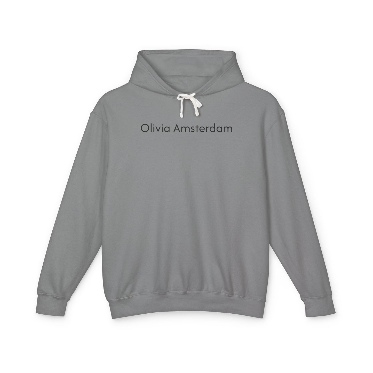 Olivia Amsterdam Hoodie Unisex Grijs