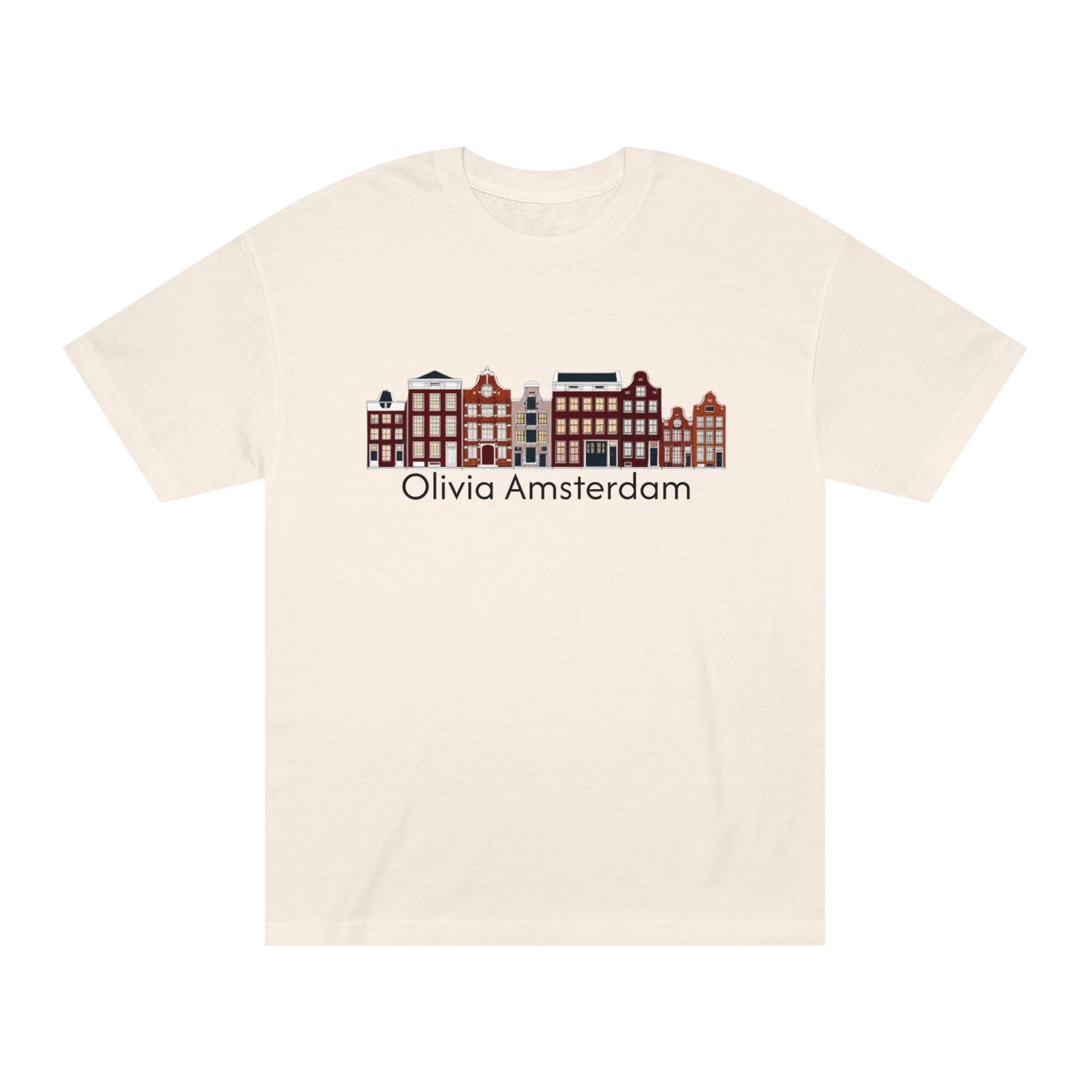 Olivia Amsterdam Unisex Grachtenpanden – Beige