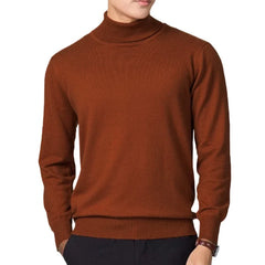 Stijlvolle Herentrui met Col –  Casual Turtleneck Comfort voor Herfst & Winter