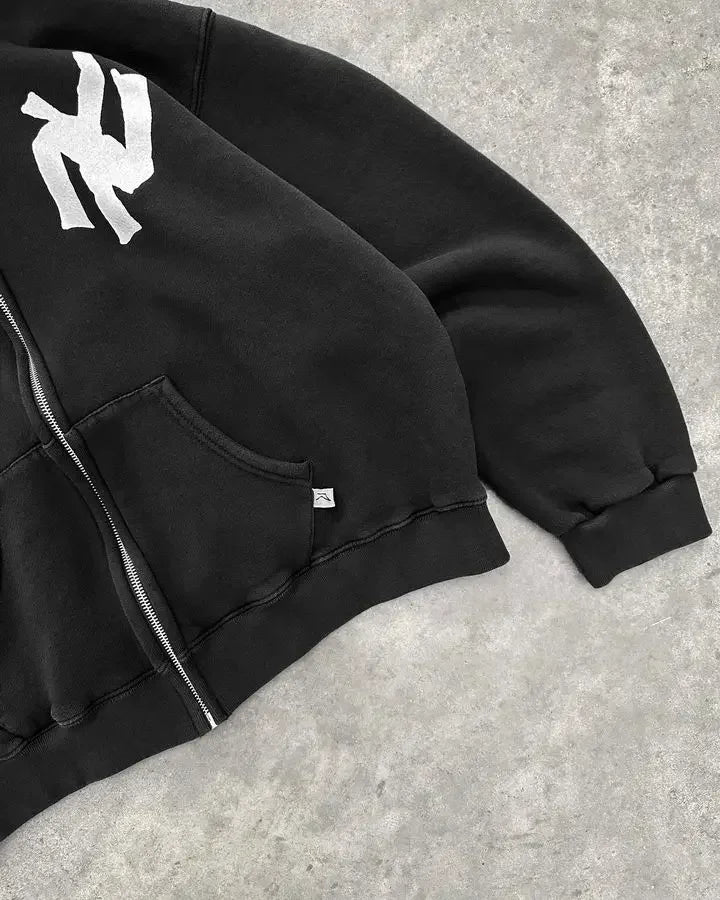 NY Y2K™ Hoodie – Dé Retro Must-Have voor de High Street Look!