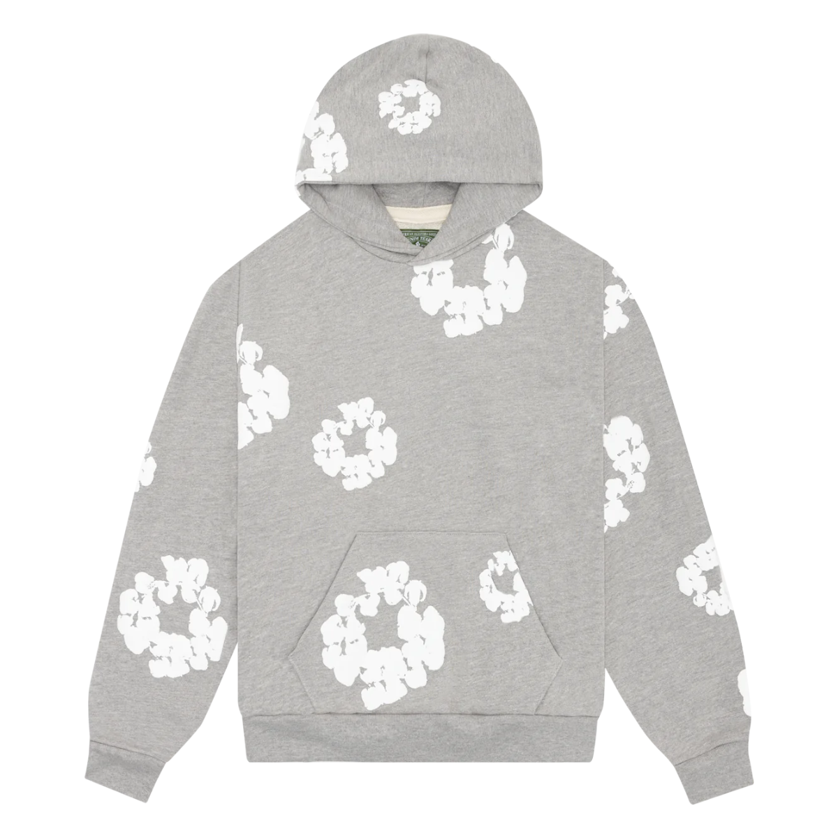 Olivia's Flowers Hoodie Grijs