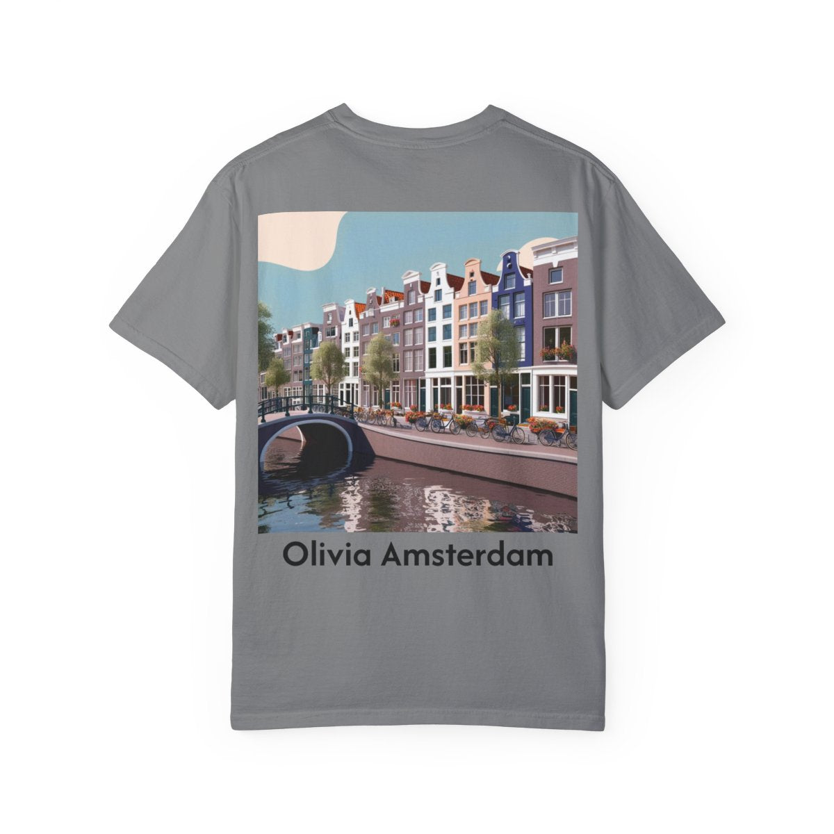 Olivia Amsterdam Shirt Unisex Grijs